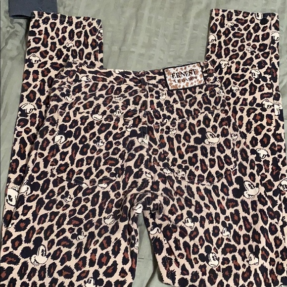 Ernest Le Gamin Disney leopard print jeans - Picture 7 of 7